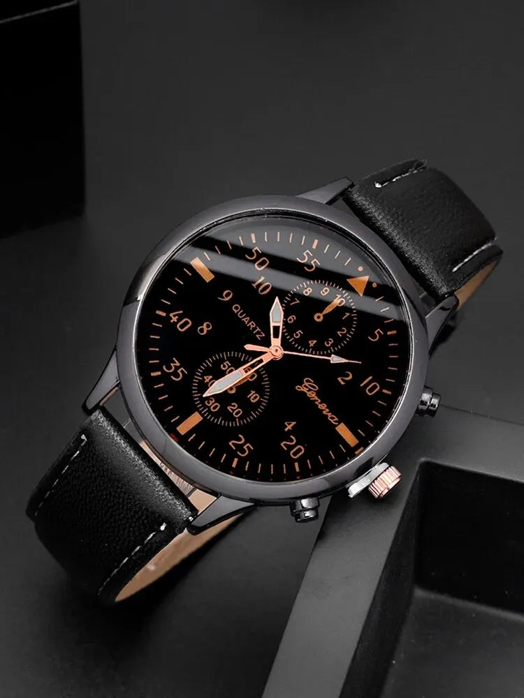 Mens Watch Gift Set Luxury