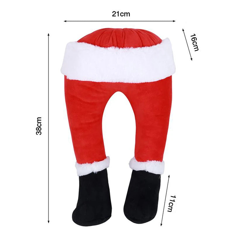 Cute Santa Claus Legs Ornament