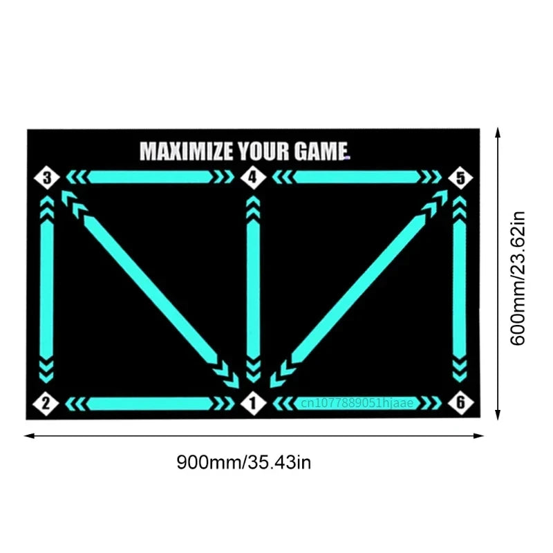 Deluxe Football Training Mat