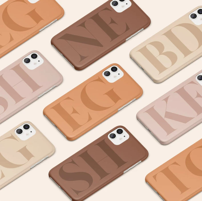 Personalised Initial Iphone Case Cover