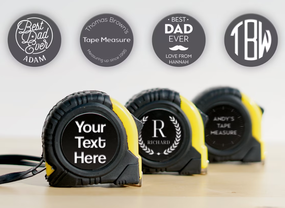Custom Engraved Tape Measure