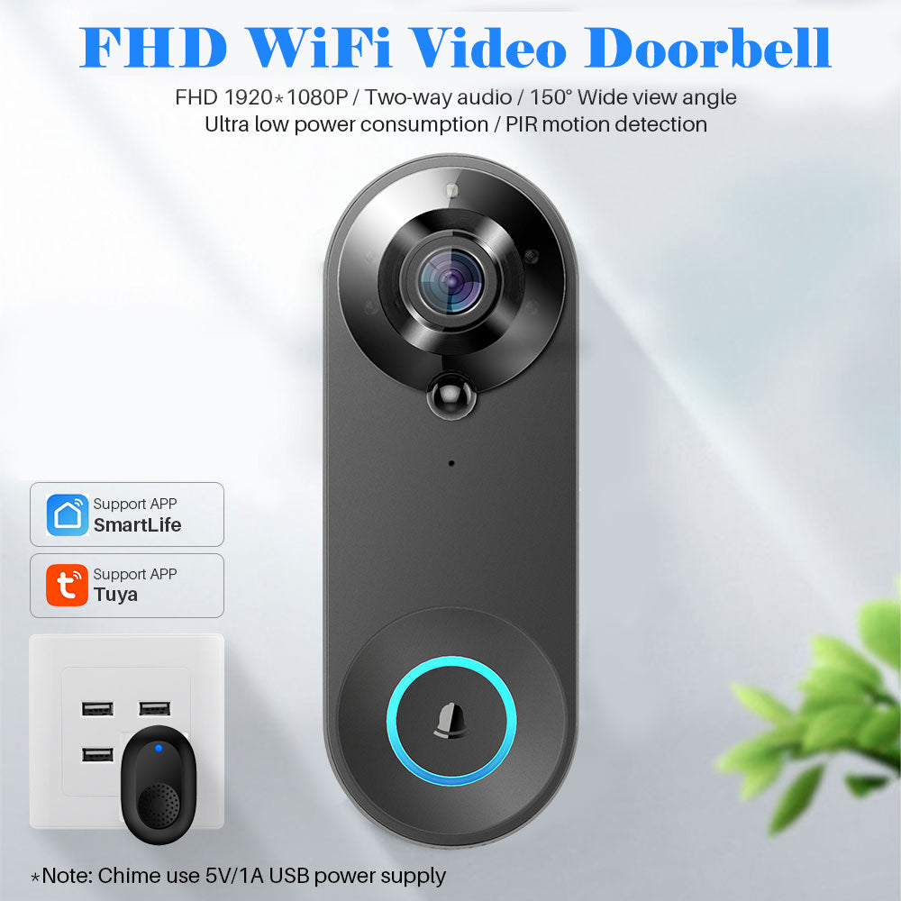 Wireless 1080P Doorbell Camera