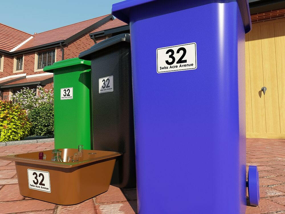 Bin Numbers: Style B