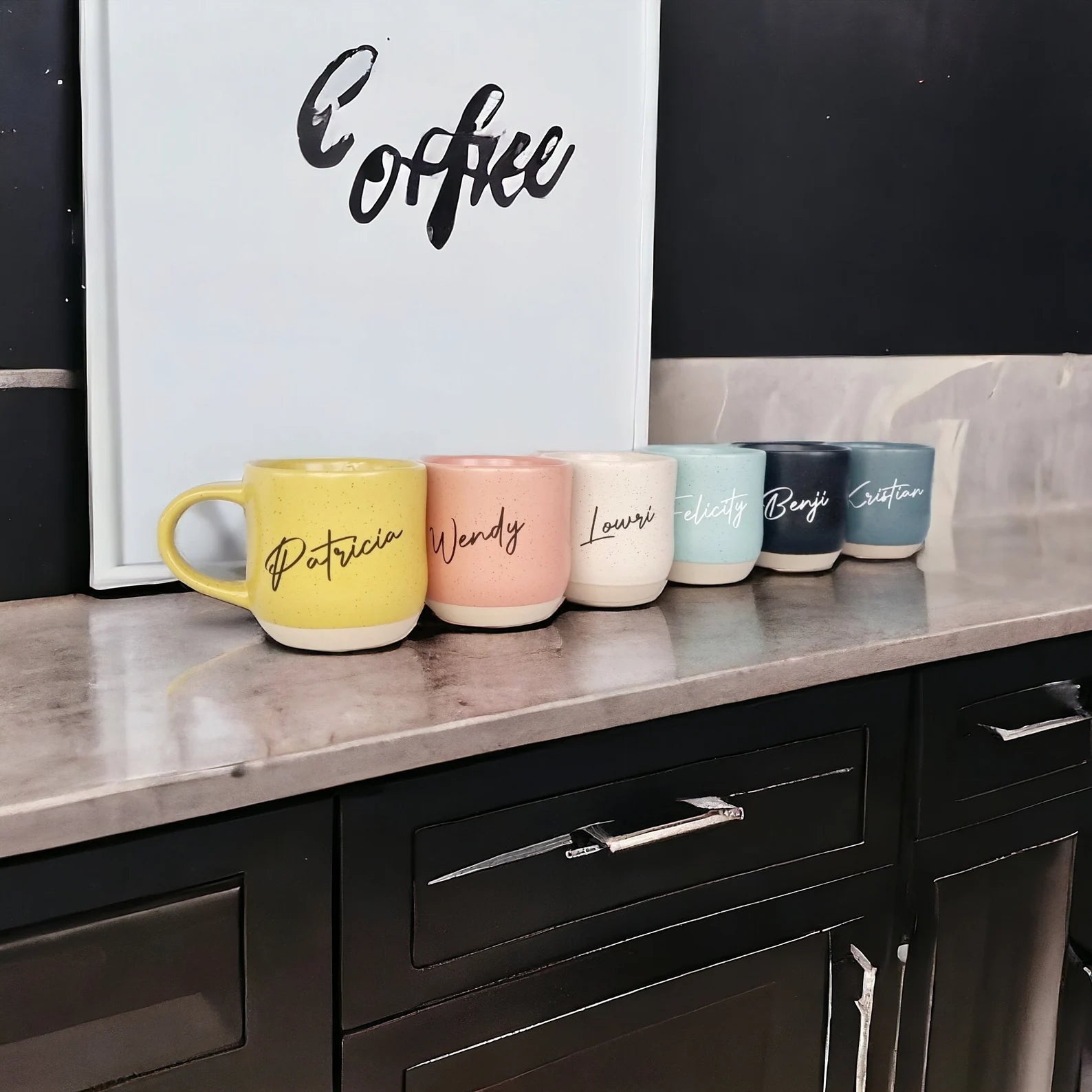 Personalised Biscuit Base Name Mug