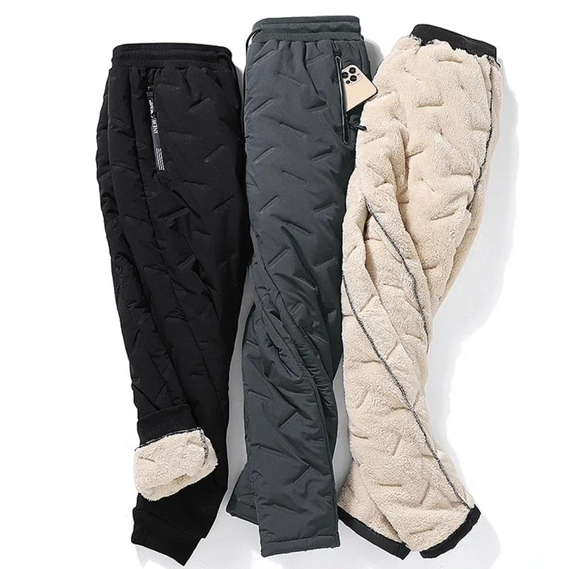 Cozy Fleece-Lined Thermal Trousers