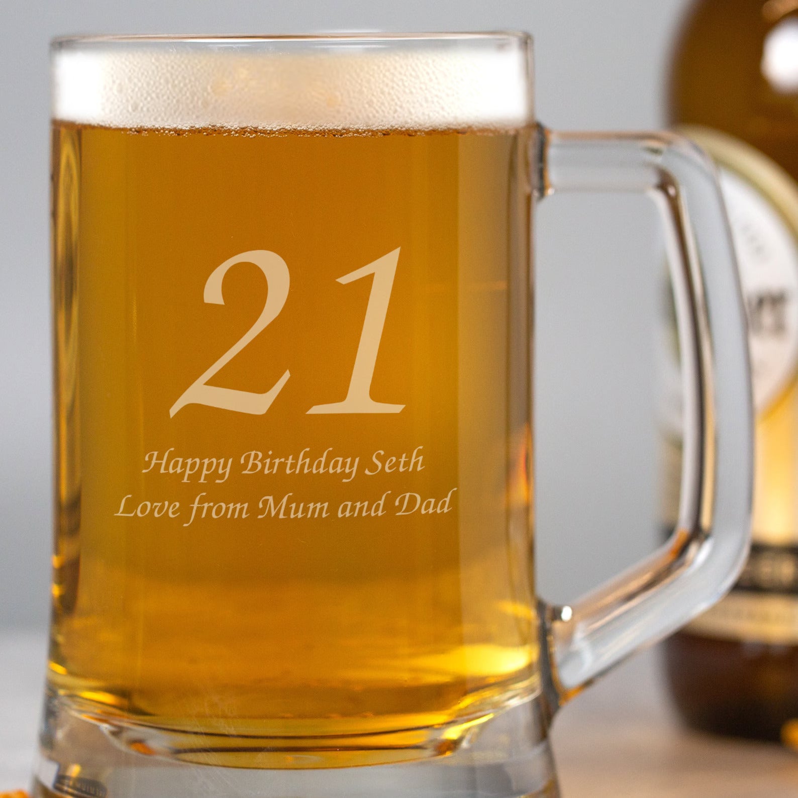 Personalised Age Pint Glass
