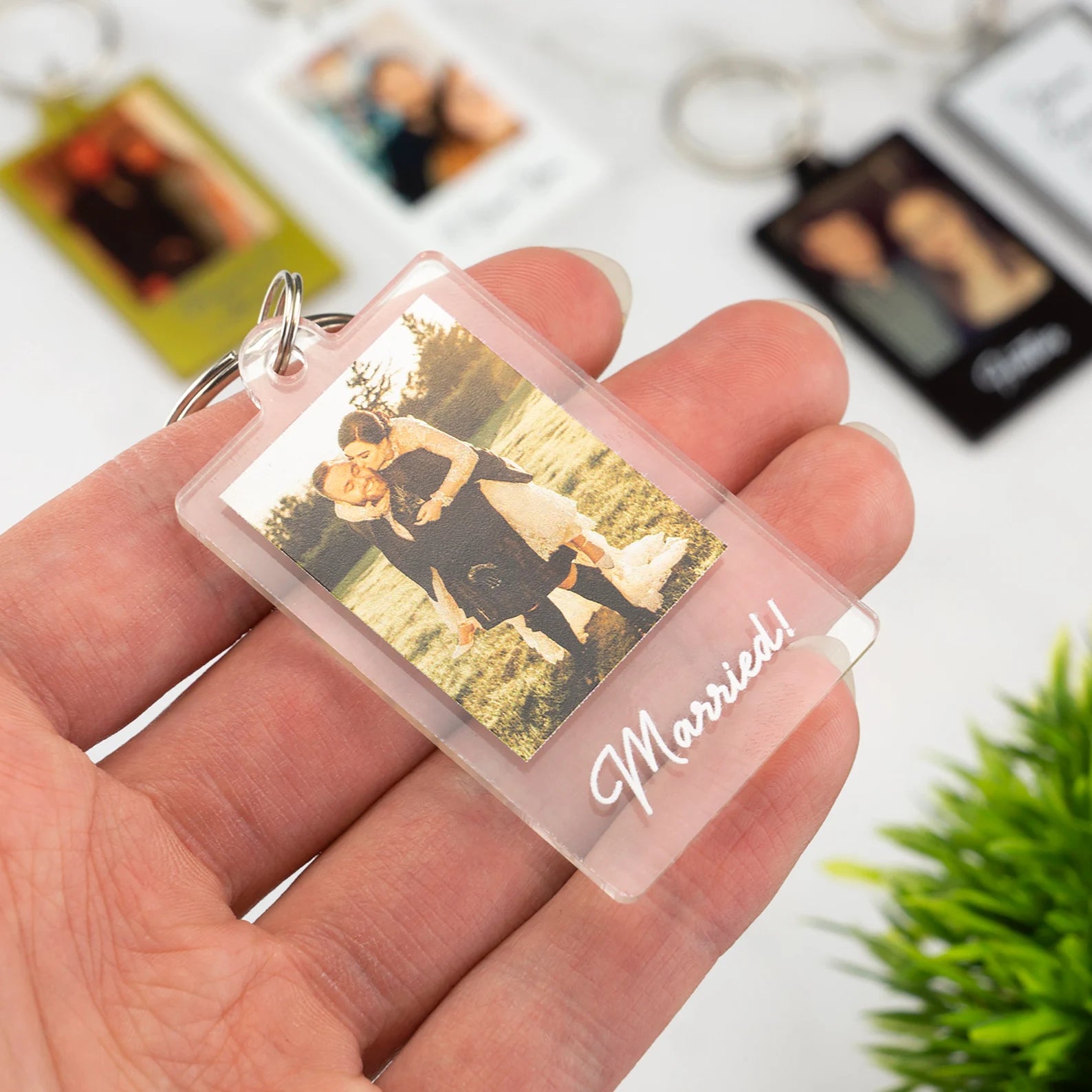Personalised Photo Keyring