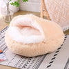 Cozy Plush Round Pet Bed